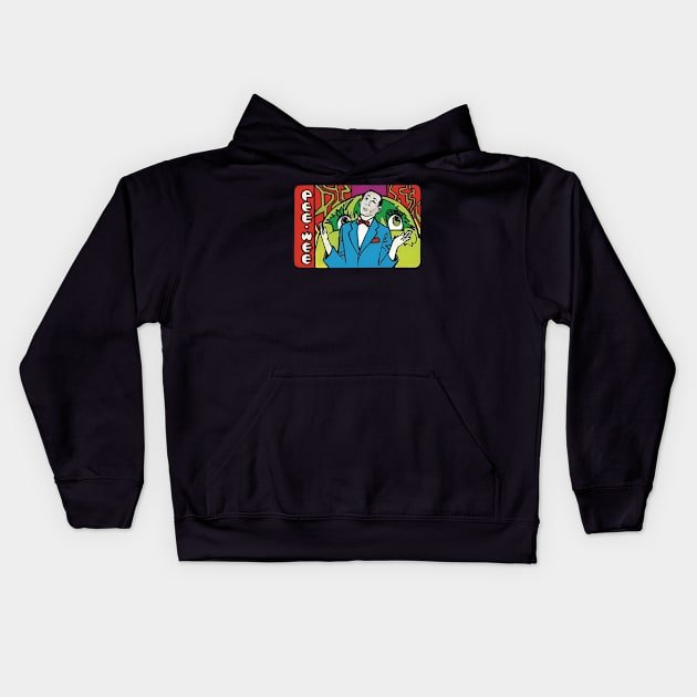 Paul reubens///Toon for fans Kids Hoodie by MisterPumpkin